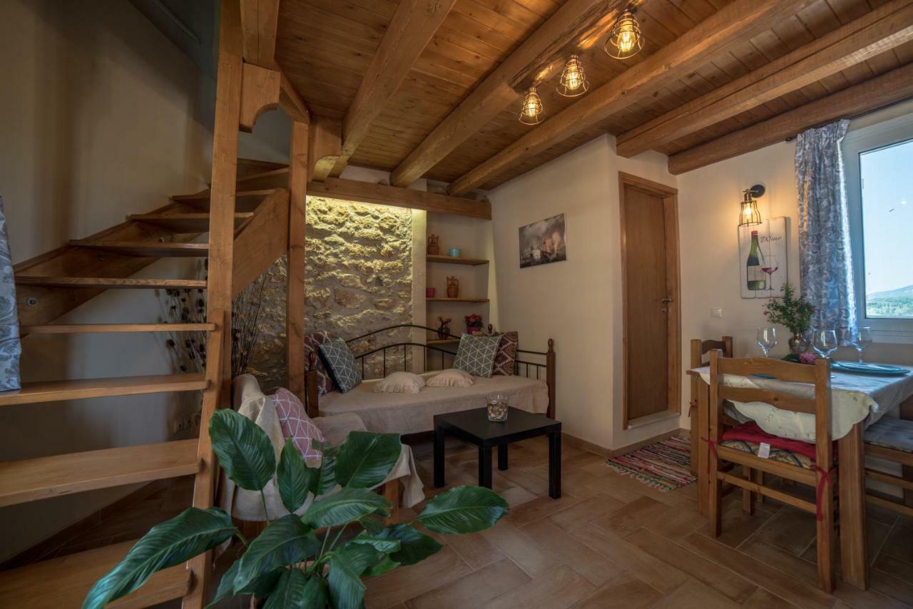 Ferienwohnung Menecrates Rustic - San Matteo Ágios Matthaíos Exterior foto