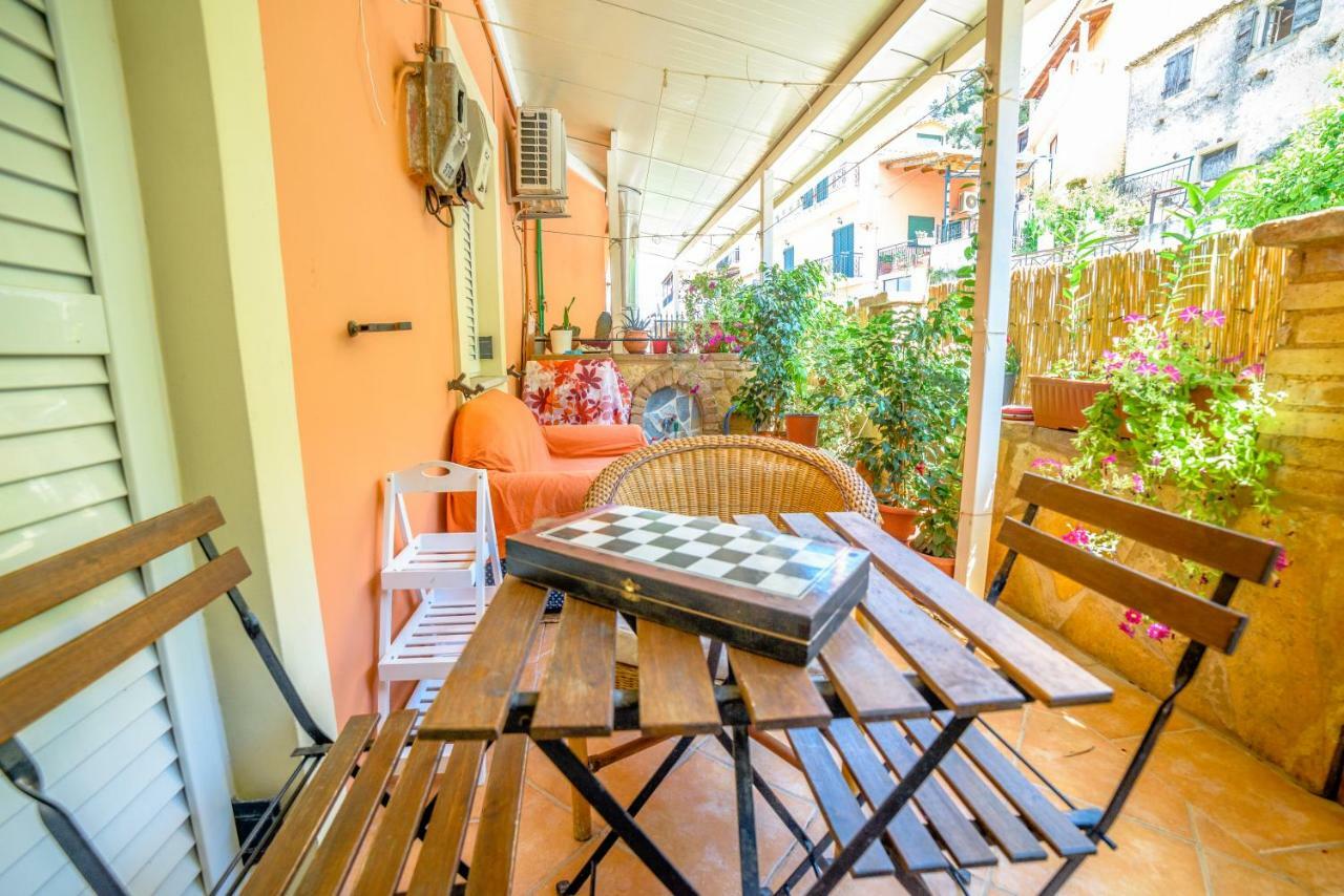 Ferienwohnung Menecrates Rustic - San Matteo Ágios Matthaíos Exterior foto