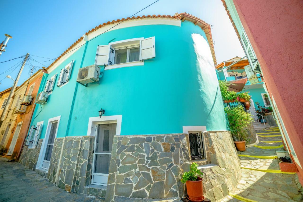 Ferienwohnung Menecrates Rustic - San Matteo Ágios Matthaíos Exterior foto